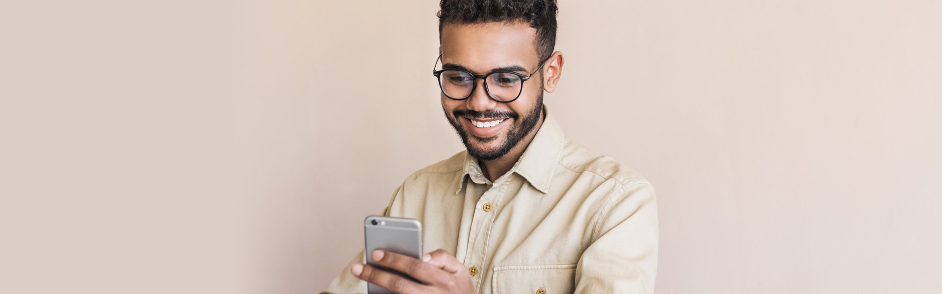 man using a phone