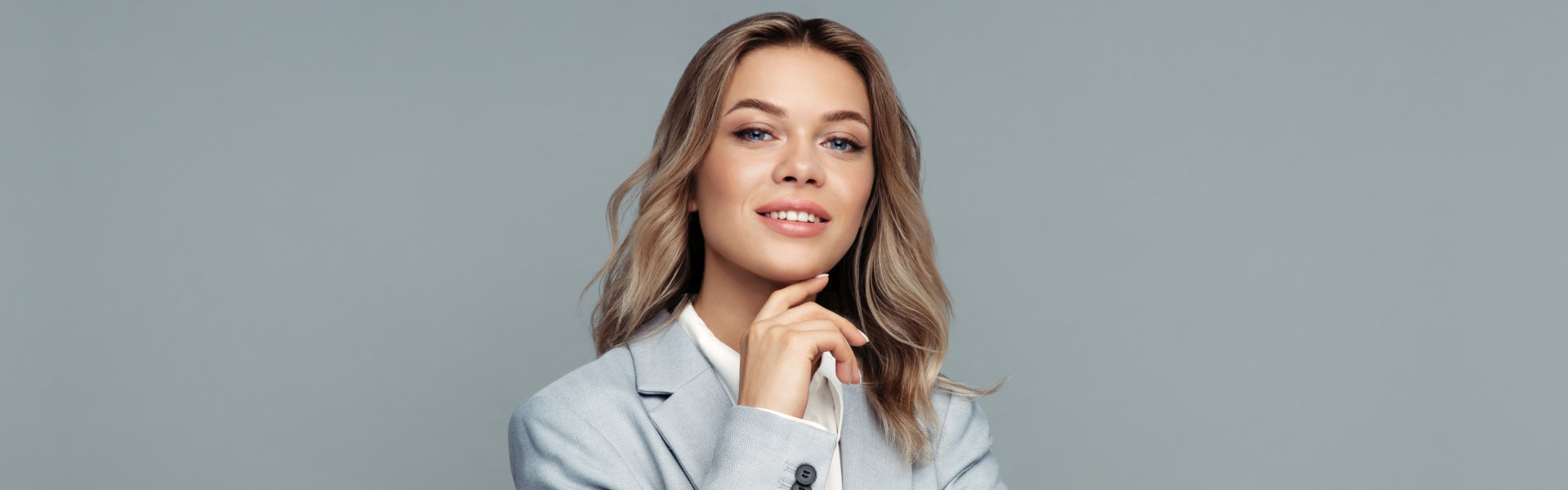 female psychiatrist in formal attire