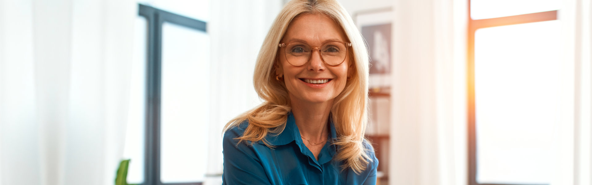 female psychologist smiling